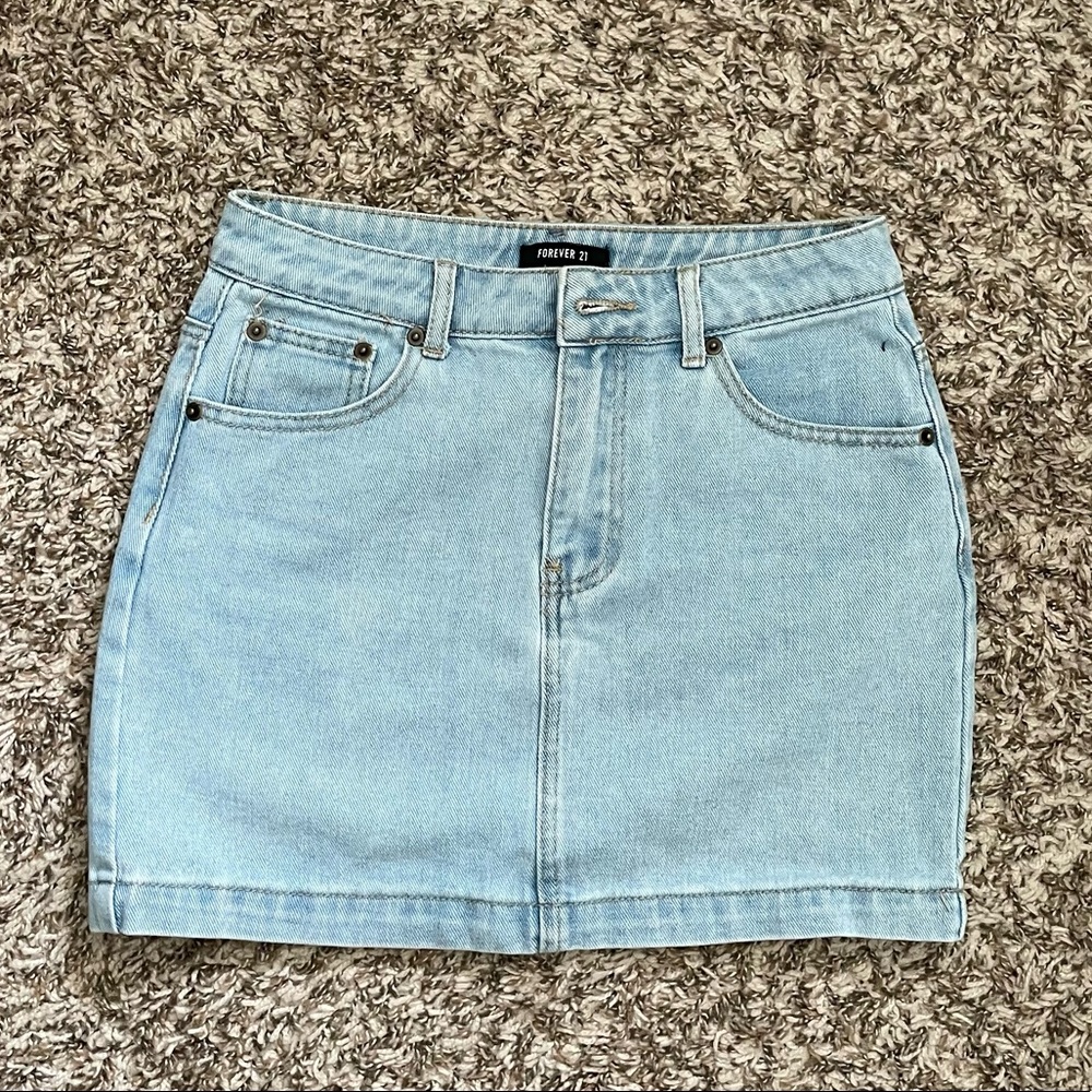 Forever 21 denim Skirt